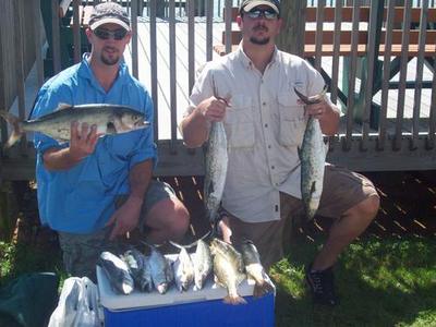 Keven and Josh with there fish