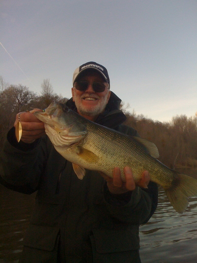 Clear Lake Bass Caught on a Swimbait
