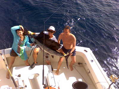 First Sail for the lady