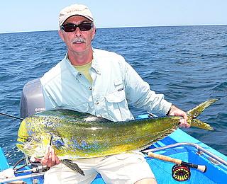 This is Jeff Regan from Carlsbad CA. with his first ever Dorado!