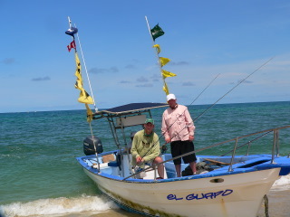 The flags tell the story.  A great day of fly fishing