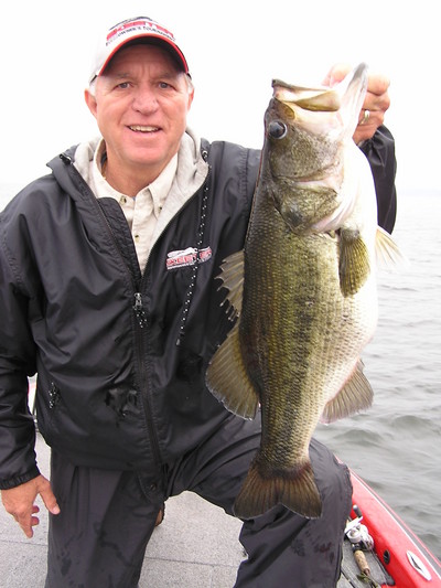 Author/guide Joe Joslin and a big Toledo largemouth weighing 10.1 pounds.