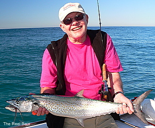 A nice sireea caught by Jim Baker fishing with The reel Baja