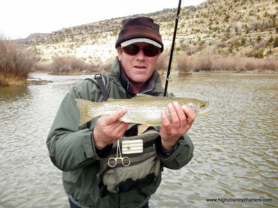 Lots of fish, and very few fisherman are on the river.