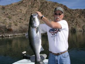 Cap'n Bob with 24lb 1oz Mohave Monster
