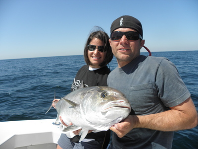 Devin & Lindsey w/amberjack