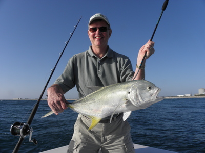 We don't catch many jack cravelles but they always provide a great fight!