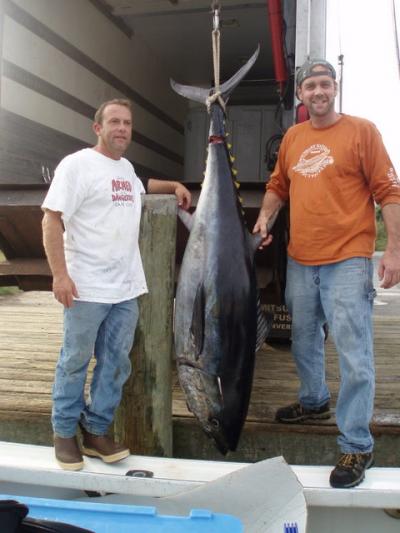 Capt. Ray and Steve Hampton