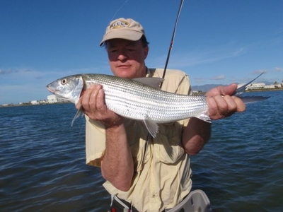 James with 6 lb bonefish