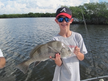 23-inch black drum