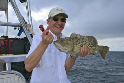 This one almost go in the rocks but Rick fought him out.