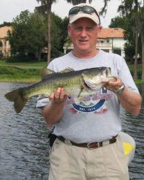 Butler Bass caught on a Gitem Toad