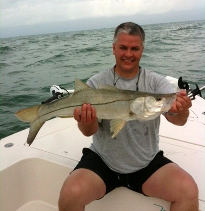 Rich and 35 inch snook