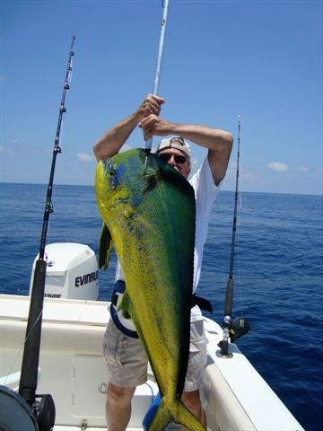 Rick Blount Dorado catch