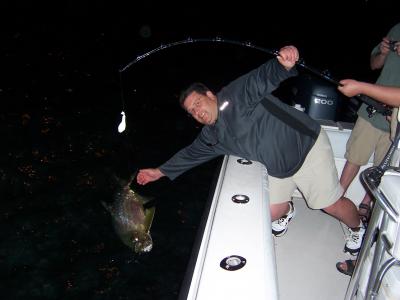 Rob Leva and Bay tarpon