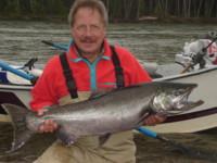 The fishing guides on the Kitimat river are having some great days fishing for BIG Chinook (King) Salmon