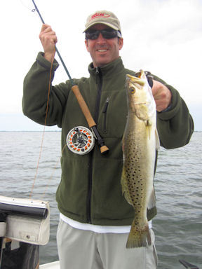 Ryan Franco Sarasota Bay fly trout