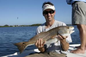 Ryan Cockman, from St. Petersburg, FL, caught and released this 27