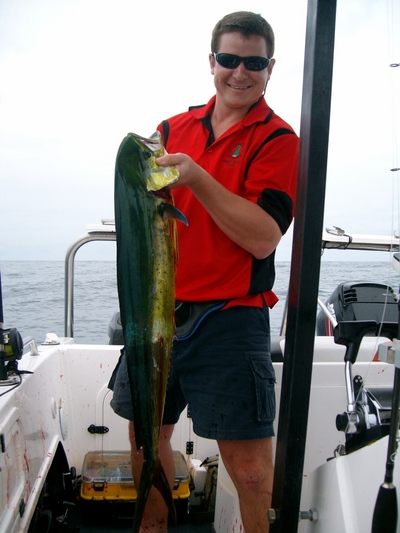 Dorado caught on a Durban Charter Boat