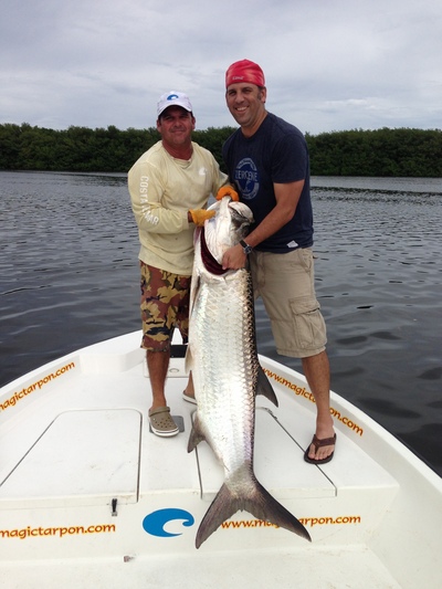 Big Tarpon with Capt. Carlos