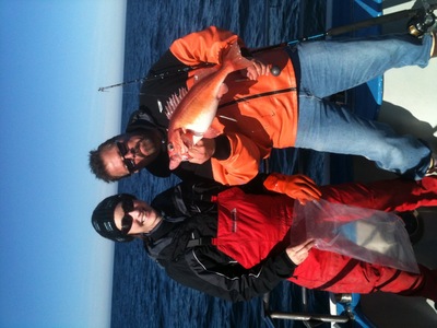 Sabrina Beyer and Capt Mike Velasquez