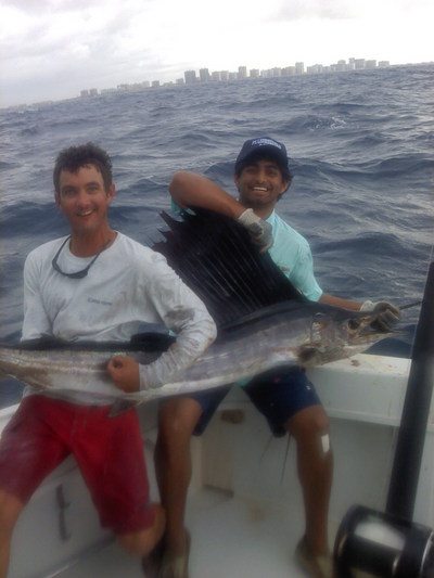 Sailfishing in Ft Lauderdale