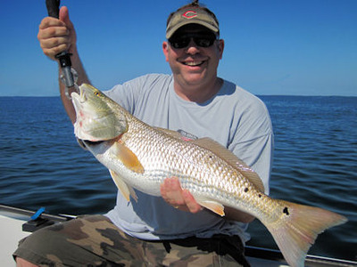 Seth Jaeger Sarasota Bay top water plug red