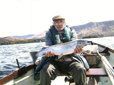 John Griffin with his 6lbs Specimen Sea Trout