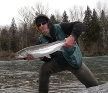Steelhead fishing near Vancouver BC early March