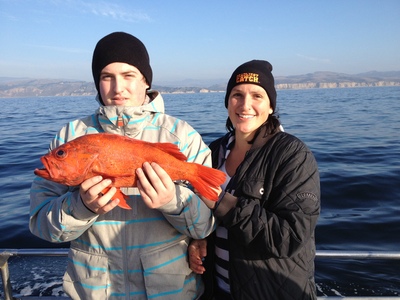 Steve & Bernice with his Vermillion