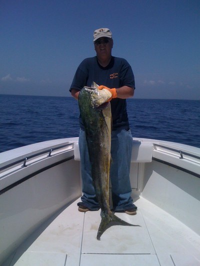 Stu Coren and 30# Dolphin