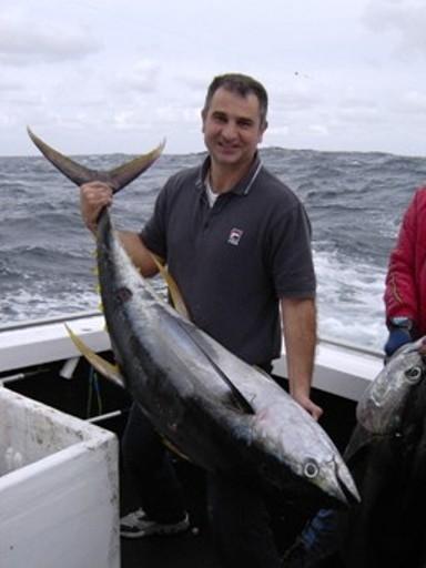 An average size Sydney yellowfin