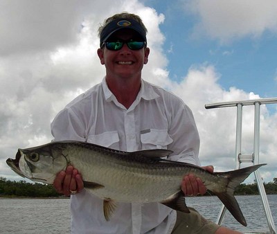 Joey's first tarpon