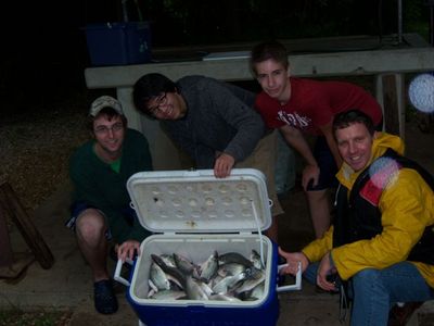 Nathan, JJ, Paul and Tom with limits on 5/2/2009