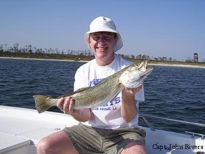 This big Trout hit a soft body jerk bait