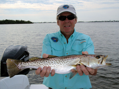 Big sea trout are plentiful making prospects really good for the opening of season next month
