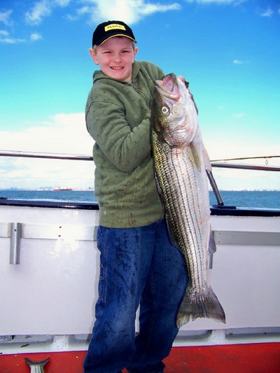 Young guys pool fish