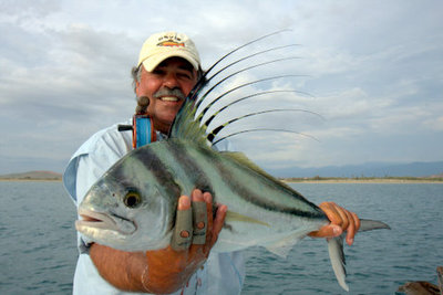 A Rooster fish on the fly.  www.thereelbaja.com