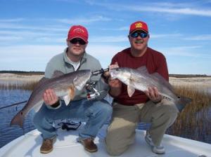 My son Michael and my brother Chip with a pair