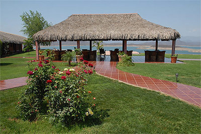 View from Lake Baccarac Lodge