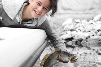 Sea Trout are plentiful during the coldfronts