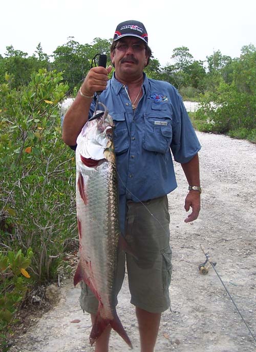 Bob with a nice Tarpon