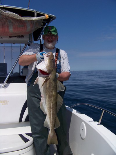 Bob with a nice Cod