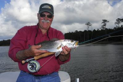 Mr. Bob Clouser and a nice speck