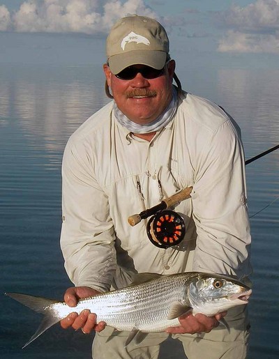 Tom with a nice bonefish