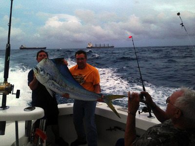 50 pound mahi-mahi caught in Ft Lauderdale