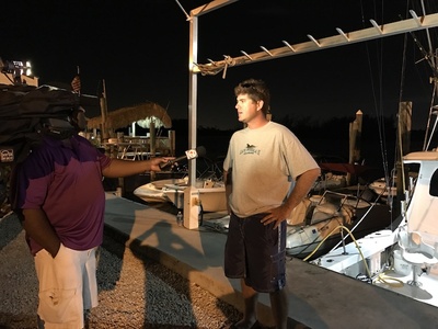 Interviewed by the news