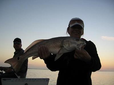 Dawn with a nice morning tailer on Mosquito Lagoon