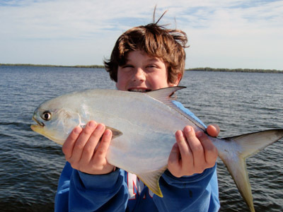 Pompano are always a welcome catch