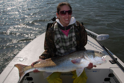 Jessica's big redfish